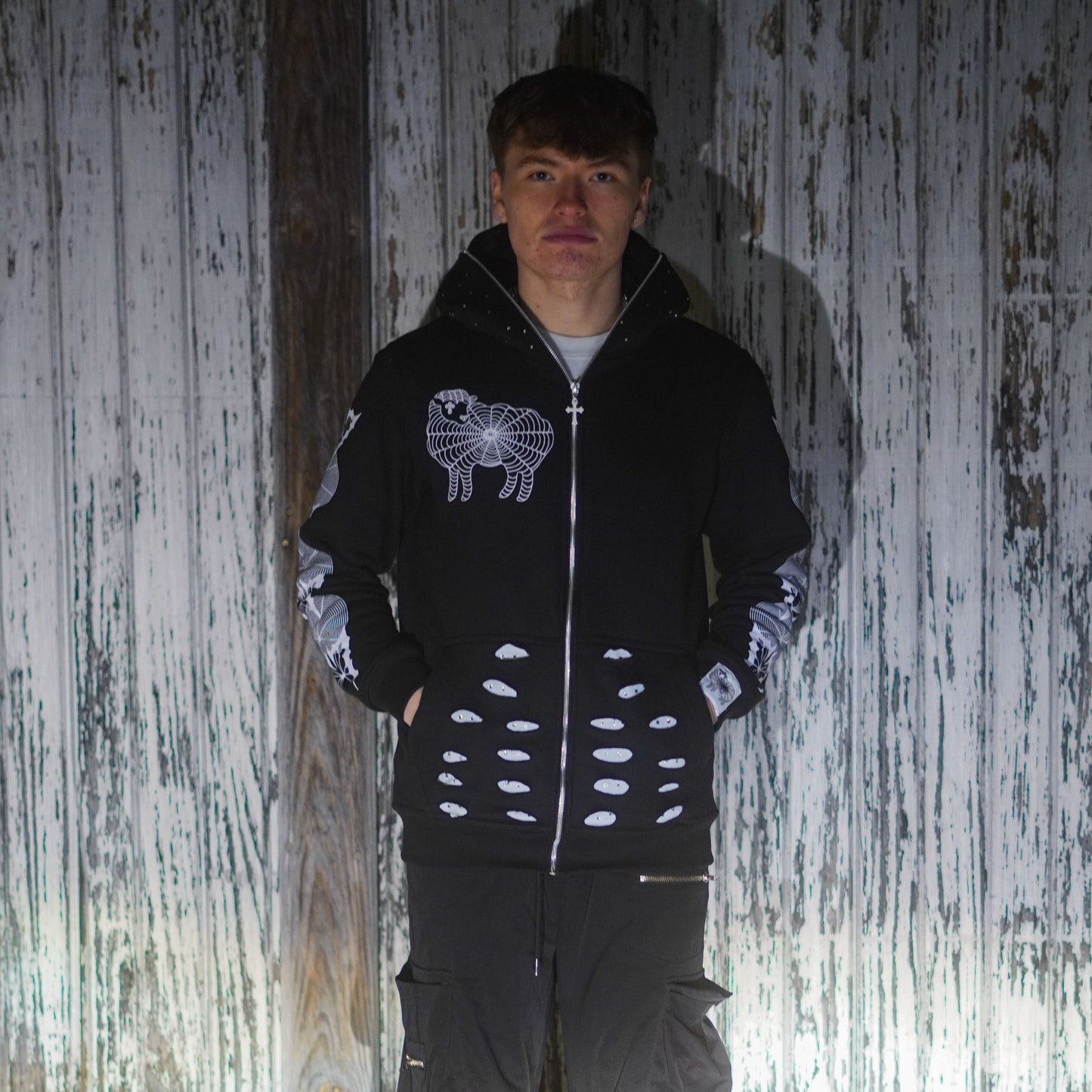 Web Of Faith Black Sweatshirt